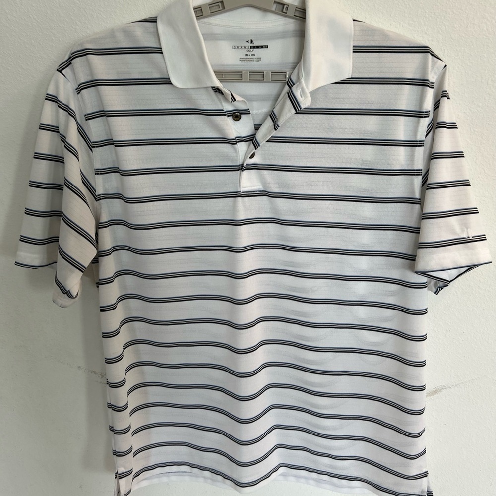 Grand Slam Men’s Striped Golf Polo

Size XL